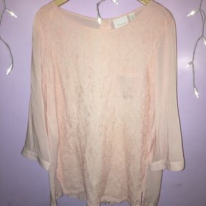 Soft Pink Blouse